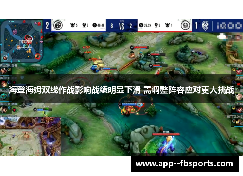 海登海姆双线作战影响战绩明显下滑 需调整阵容应对更大挑战