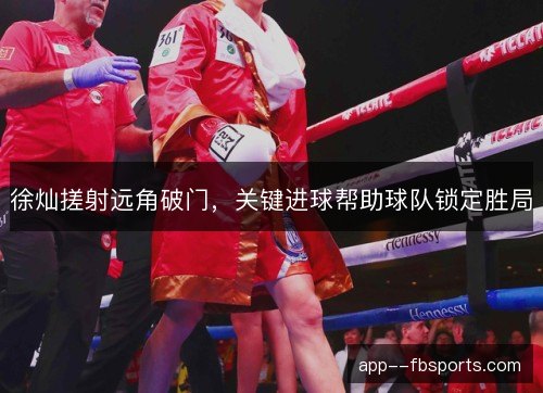 徐灿搓射远角破门,关键进球帮助球队锁定胜局 徐灿搓射远角破门,关键进球帮助球队锁定胜局